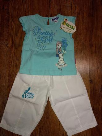 Letný komplet, tulec trend,74 / 80