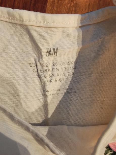 Šaty s tylovou sukňou, h&m,128