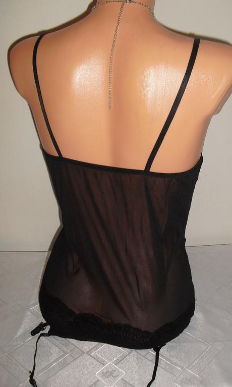 Sexy podvazkova kosielka, s