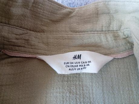 Košeľa, h&m,134