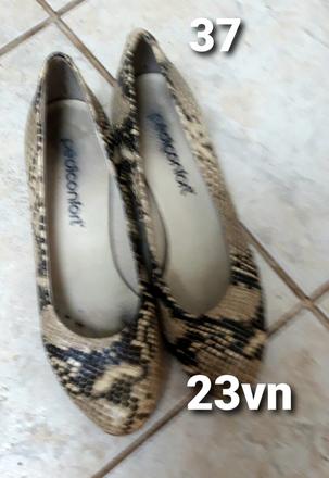 Tigrove sandale 37 na opätku, 37