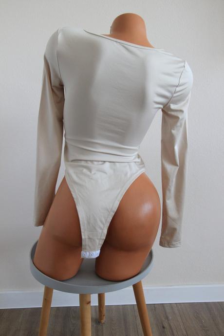 Béžový body top, s, s