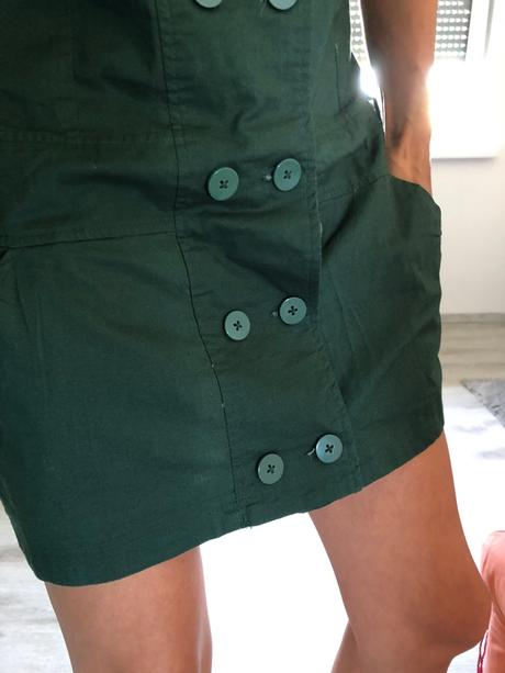 Dc tmavozelené šaty, m