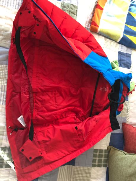 Zimna lyziarska bunda s nohavicami (komplet), mckinley,164