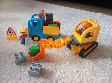 Lego duplo bager,