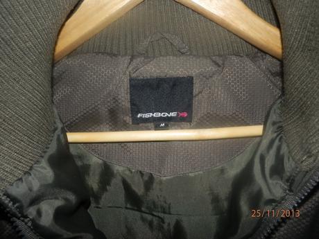 Vesta čokoládovej farby, fishbone,m