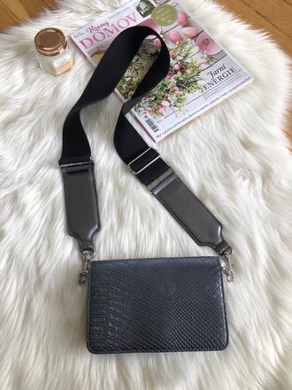 Strieborna kabelka, h&m