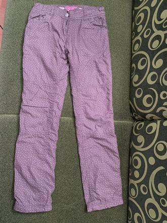 Zateplené nohavice, review,140