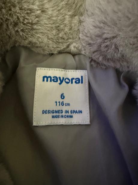 Kabatik mayoral, mayoral,116