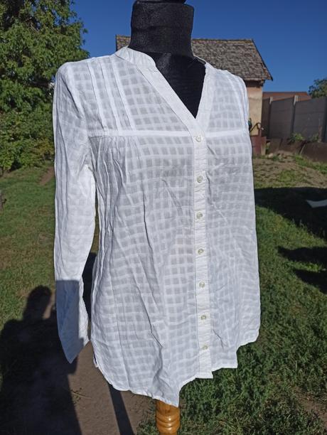 Tunika biela s dlhým rukávom, george,40