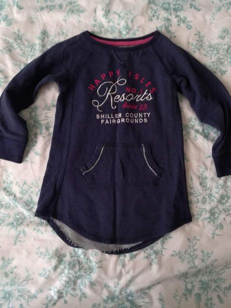 Predĺžená mikina2-4r., l.o.g.g.,98