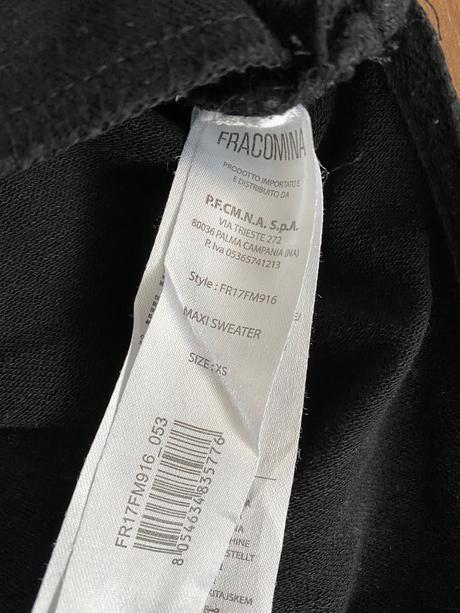 Cierna mikina, fracomina,xs