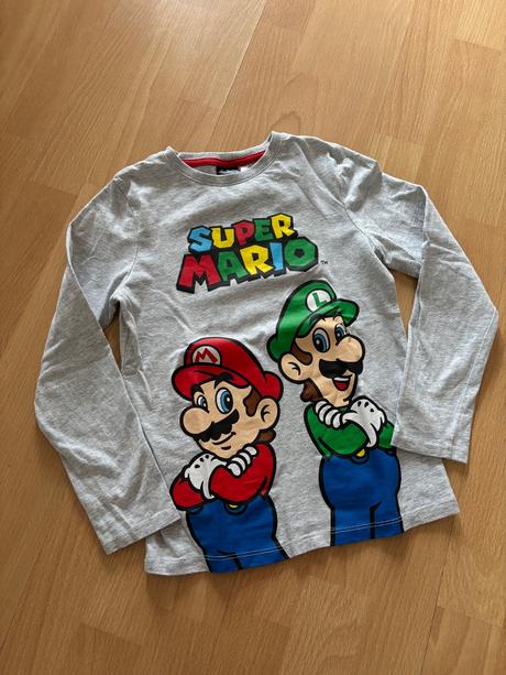 Tričko super mario, c&a,128
