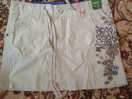 Letna sukňa, denim,38