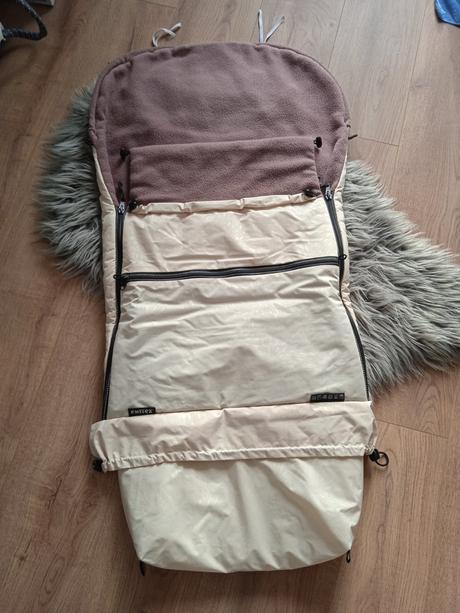 Zimný fusak s rukávnikmi, emitex