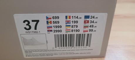 Sneakersy na platforme, 37