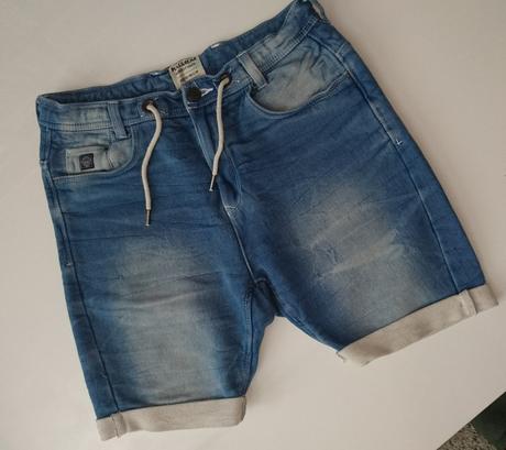 Kraťasy riflové, pull&bear,40