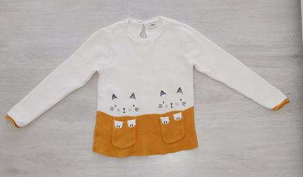 Sveter s mačičkami, f&f,122