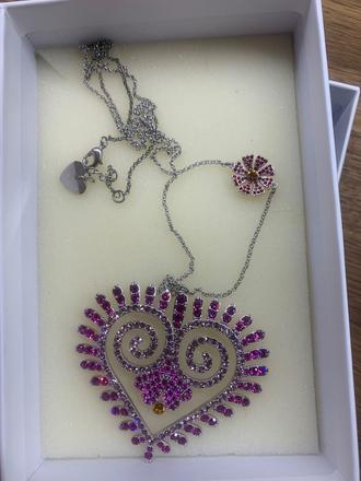 Petratoth mileva náhrdelník srdce na retiezke, petra toth