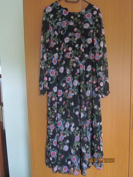 Šaty s kvetmi, bonprix,44