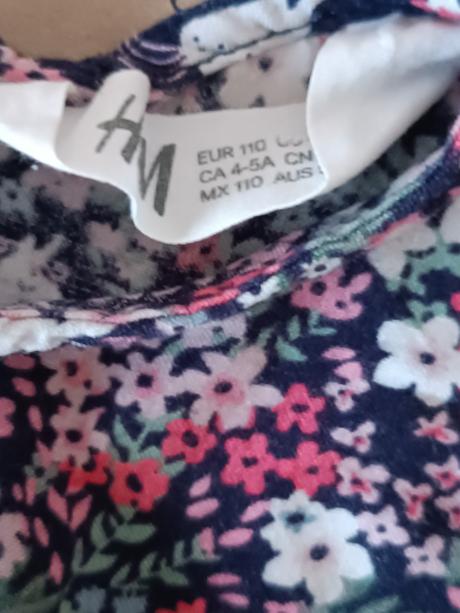 Letné šaty, h&m,110
