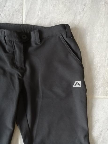 Softshell čierne kraťase alpinepro, v36, alpine pro,36