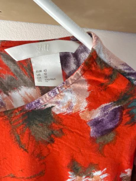 Kvetinové šaty h&m, h&m,42