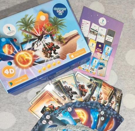 Smarty 4d interaktivne karty dinosauri, planety a,