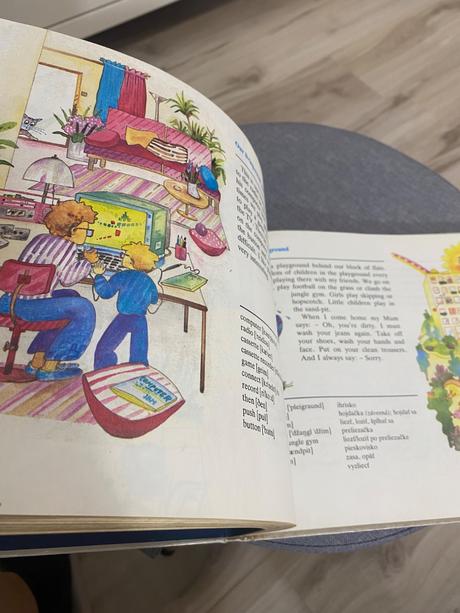 Krásna obrázková kniha angličtina pre najmenších,