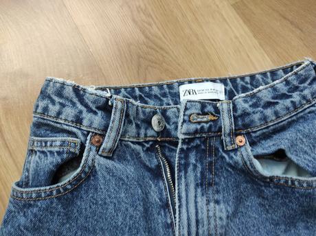 Dámske momm džínsy, zara,xs