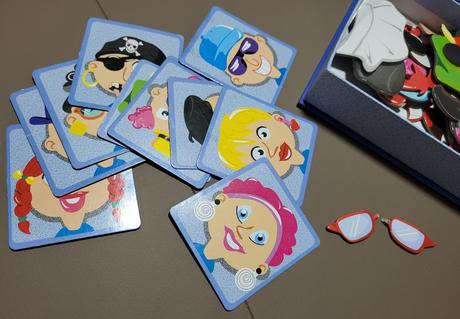 Magnetická skladačka / hra tváre kidland,