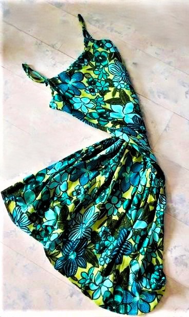 Letné kvalitné šaty m/l, l