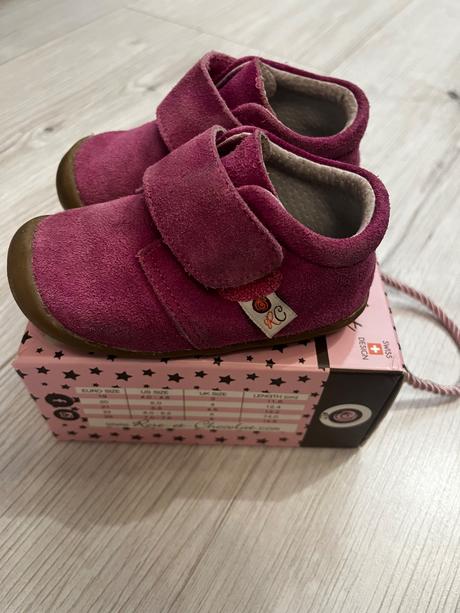 Kožené barefoot topánočky rose et chocolat, rose et chocolat,22