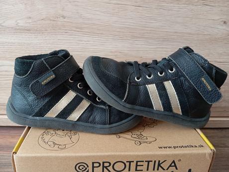 Barefoot členkové topánky protetika gerka black 28, protetika,28