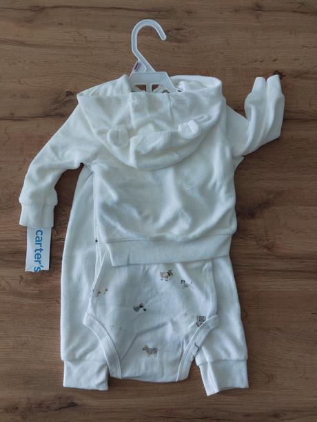 3- dielna suprava (body, nohavice, mikina), carter's