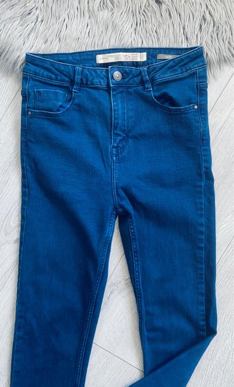 Skinny rifle zara z vysokým pásom, zara,s