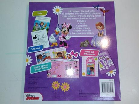 Disney junior playtime activity folder, 