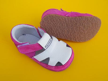 Detske kožené barefoot sandálky pegres, pegres,24