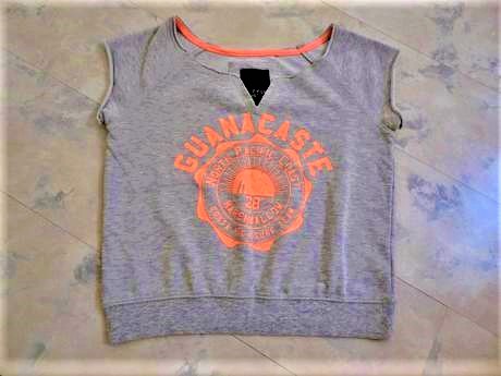 Teplákové tričko crop top s/m, l