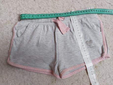 Krátke bavlnené nohavice/šortky na 7r., dopodopo,128