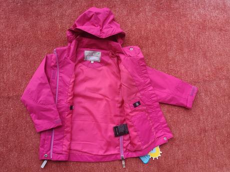 Kozi kidz nepremokavá dievčenská bunda veľ.5 rokov, 110