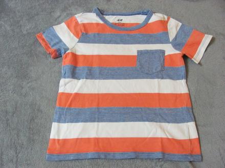 Farebné tričko, h&m,122