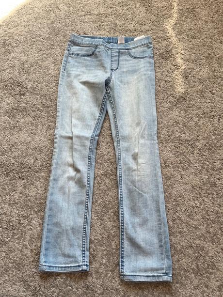 Rifľe pre dievčatá hm, h&m,128