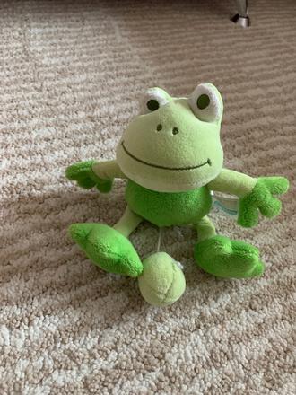 Natahovacia zabka s melodiou baby love,