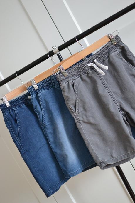 Rifľové kraťasy 152 3 ks, h&m,152