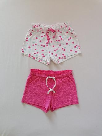 2x bavlnene šortky 92/98, h&m,92