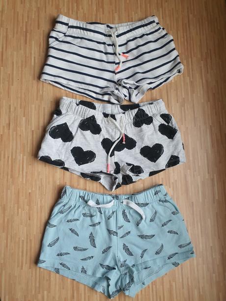 Pohodlne kratasky s vreckami, h&m,104