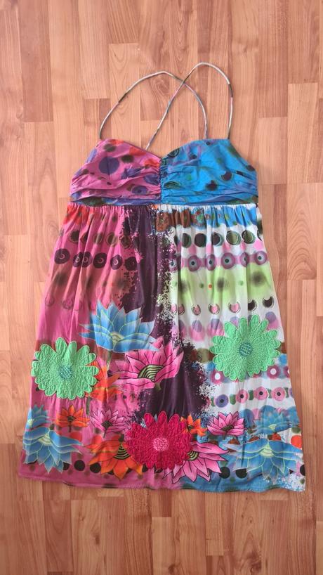 Patchwork šaty, desigual,xl