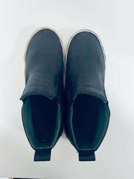 Čierne slip-on kotníkové unisex tenisky zara 36/37, zara,36