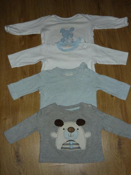 Tričko s dlhým rukávom-68, nutmeg,68